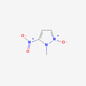 molecular formula C4H5N3O3 B3350405 1-Methyl-5-nitropyrazole 2-oxide CAS No. 27412-67-5