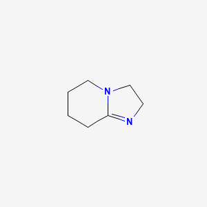 molecular formula C7H12N2 B3350436 2,3,5,6,7,8-Hexahydroimidazo[1,2-a]pyridine CAS No. 27578-58-1