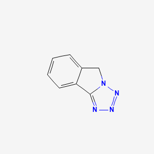 molecular formula C8H6N4 B3350516 5H-tetrazolo[5,1-a]isoindole CAS No. 28647-91-8