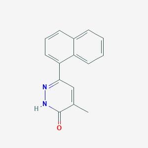 4-Methyl-6-(naphthalen-1-yl)pyridazin-3(2H)-one