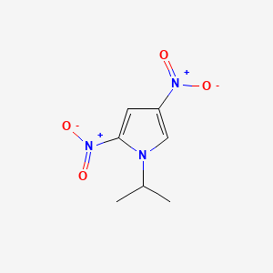 Pyrrole, 2,4-dinitro-1-isopropyl-