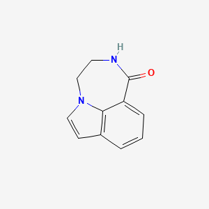 3,4-Dihydropyrrolo(3,2,1-jk)(1,4)benzodiazepin-1(2H)-one