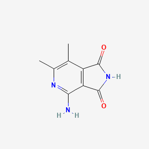 4-Amino-6,7-dimethyl-1H-pyrrolo[3,4-c]pyridine-1,3(2H)-dione