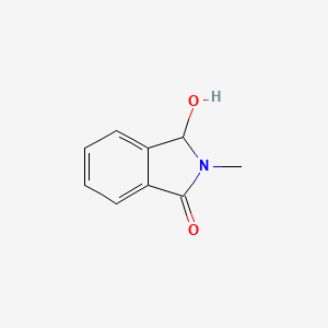 molecular formula C9H9NO2 B3350737 3-Hydroxy-2-methylisoindolin-1-one CAS No. 29879-69-4