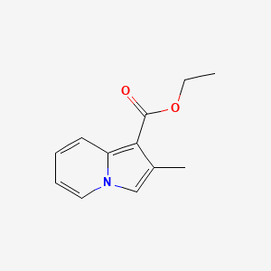 2-Methyl-1-indolizinecarboxylic acid ethyl ester
