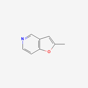 molecular formula C8H7NO B3350863 2-Methylfuro[3,2-c]pyridine CAS No. 31270-83-4