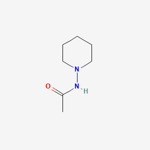 molecular formula C7H14N2O B3350889 1-Acetamidopiperidine CAS No. 31507-04-7