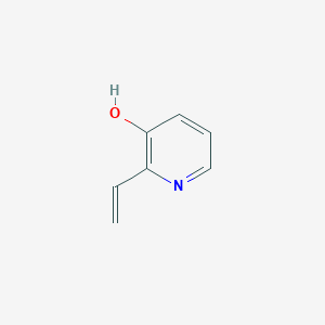 molecular formula C7H7NO B3350896 3-Pyridinol, 2-ethenyl- CAS No. 316155-84-7