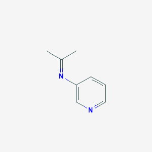 3-Pyridinamine, N-(1-methylethylidene)-
