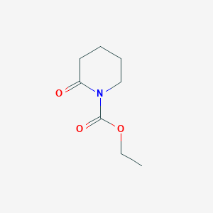 molecular formula C8H13NO3 B3351128 Ethyl 2-oxopiperidine-1-carboxylate CAS No. 33485-71-1
