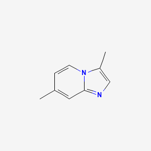 molecular formula C9H10N2 B3351227 3,7-Dimethylimidazo[1,2-A]pyridine CAS No. 34165-15-6