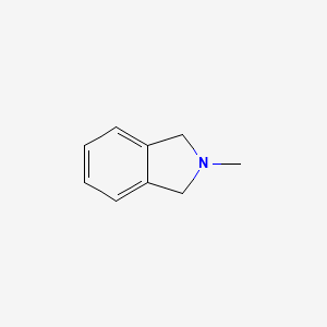 molecular formula C9H11N B3351337 2-Methylisoindoline CAS No. 3474-87-1