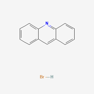 molecular formula C13H10BrN B3351549 Acridine, hydrobromide CAS No. 37037-42-6