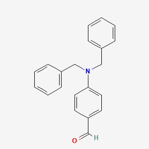 molecular formula C21H19NO B3351572 4-(Dibenzylamino)benzaldehyde CAS No. 3748-17-2