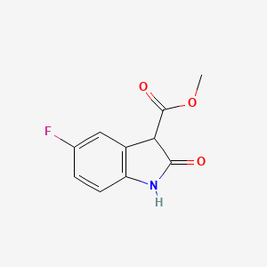 Methyl 5-fluoro-2-oxo-2,3-dihydro-1H-indole-3-carboxylate