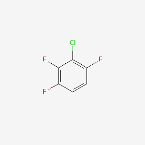 molecular formula C6H2ClF3 B3351701 Benzene, 2-chloro-1,3,4-trifluoro- CAS No. 39153-73-6