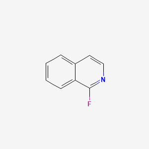 molecular formula C9H6FN B3351730 1-Fluoroisoquinoline CAS No. 394-65-0