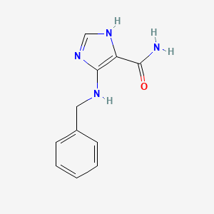 4-(benzylamino)-1H-imidazole-5-carboxamide