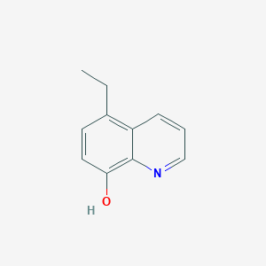 molecular formula C11H11NO B3351780 8-Quinolinol, 5-ethyl- CAS No. 39892-35-8
