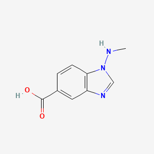 1-(methylamino)-1H-benzo[d]imidazole-5-carboxylic acid