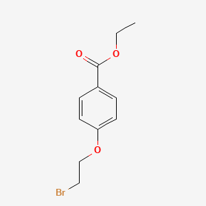 molecular formula C11H13BrO3 B3352032 Ethyl 4-(2-bromoethoxy)benzoate CAS No. 41386-38-3