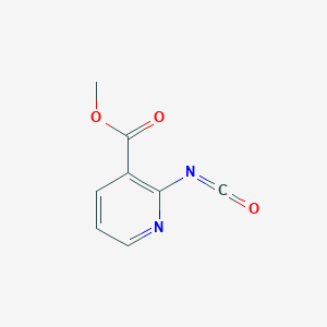 molecular formula C8H6N2O3 B3352038 Methyl 2-isocyanatopyridine-3-carboxylate CAS No. 415682-13-2