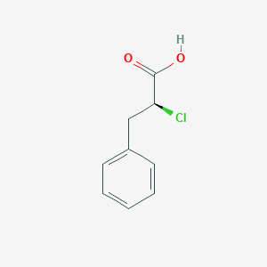 molecular formula C9H9ClO2 B3352083 (S)-2-Chloro-3-Phenylpropanoic Acid CAS No. 41998-38-3