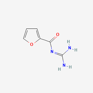 molecular formula C6H7N3O2 B3352130 2-Furancarboxamide, N-(aminoiminomethyl)- CAS No. 42326-34-1