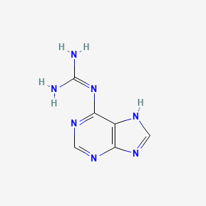 2-(7H-purin-6-yl)guanidine