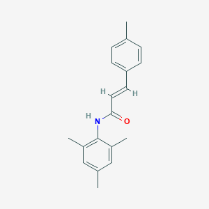 molecular formula C19H21NO B335228 N-mesityl-3-(4-methylphenyl)acrylamide 