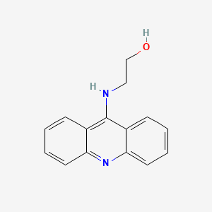 molecular formula C15H14N2O B3352337 2-(Acridin-9-ylamino)ethanol CAS No. 4665-56-9