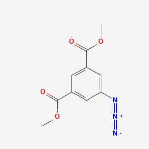 molecular formula C10H9N3O4 B3352398 1,3-Benzenedicarboxylic acid, 5-azido-, dimethyl ester CAS No. 474975-46-7