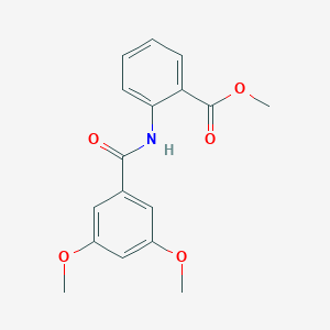 Methyl 2-[(3,5-dimethoxybenzoyl)amino]benzoate