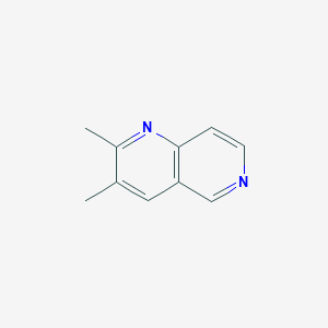 molecular formula C10H10N2 B3352653 2,3-Dimethyl-1,6-naphthyridine CAS No. 50346-05-9
