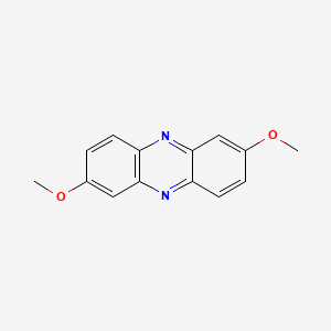 molecular formula C14H12N2O2 B3352698 2,7-Dimethoxyphenazine CAS No. 5051-19-4