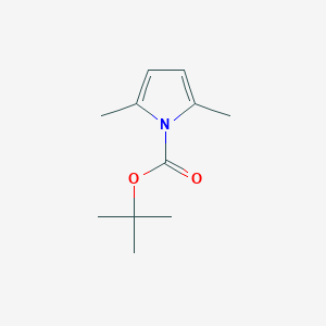 molecular formula C11H17NO2 B3352715 tert-Butyl 2,5-dimethyl-1H-pyrrole-1-carboxylate CAS No. 50585-36-9