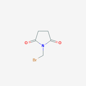 molecular formula C5H6BrNO2 B3352744 2,5-Pyrrolidinedione, 1-(bromomethyl)- CAS No. 50680-64-3