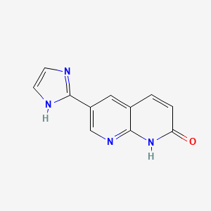 6-(1H-imidazol-2-yl)-1,8-Naphthyridin-2(1H)-one