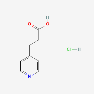 molecular formula C8H10ClNO2 B3352855 3-(Pyridin-4-yl)propanoic acid hydrochloride CAS No. 51144-63-9