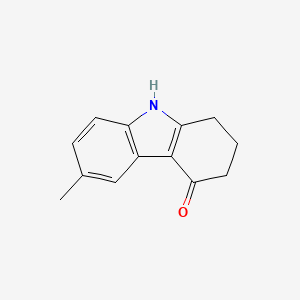molecular formula C13H13NO B3352890 6-Methyl-1,2,3,9-tetrahydro-4H-carbazol-4-one CAS No. 51626-88-1