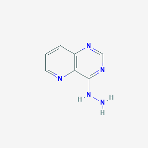 4-Hydrazinylpyrido[3,2-d]pyrimidine