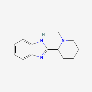 2-(1-Methylpiperidin-2-yl)-1H-benzimidazole