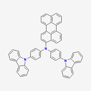 N,N-Bis(4-(9H-carbazol-9-yl)phenyl)perylen-3-amine