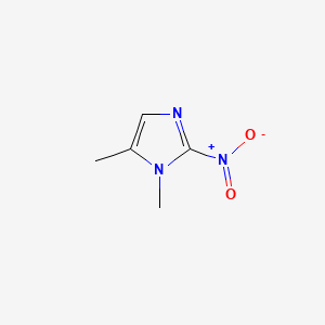 molecular formula C5H7N3O2 B3352988 1,5-Dimethyl-2-nitroimidazole CAS No. 5213-48-9