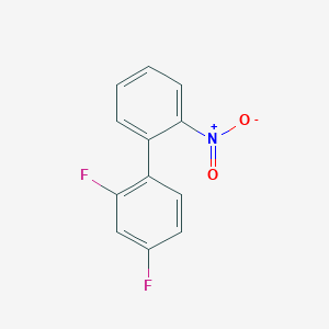 molecular formula C12H7F2NO2 B3353096 2,4-Difluoro-2'-nitro-1,1'-biphenyl CAS No. 52798-24-0