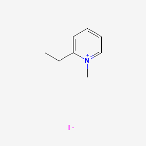 Pyridinium, 2-ethyl-1-methyl-, iodide
