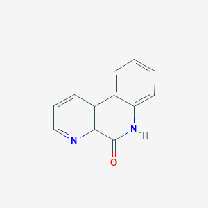 molecular formula C12H8N2O B3353104 Benzo[f][1,7]naphthyridin-5(6H)-one CAS No. 52817-50-2