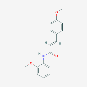 molecular formula C17H17NO3 B335312 N-(2-Methoxyphenyl)-4-methoxycinnamamide 