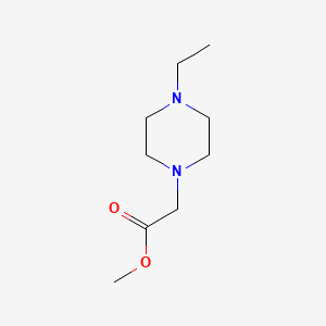 molecular formula C9H18N2O2 B3353139 Methyl (4-ethylpiperazin-1-YL)acetate CAS No. 530098-58-9