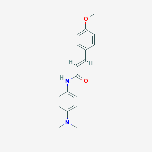(2E)-N-[4-(diethylamino)phenyl]-3-(4-methoxyphenyl)prop-2-enamide
